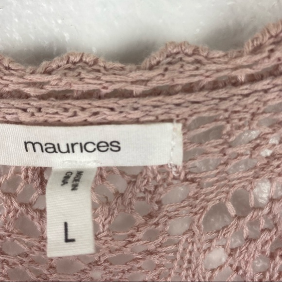 Maurices long shell card again next sz L - Picture 4 of 9